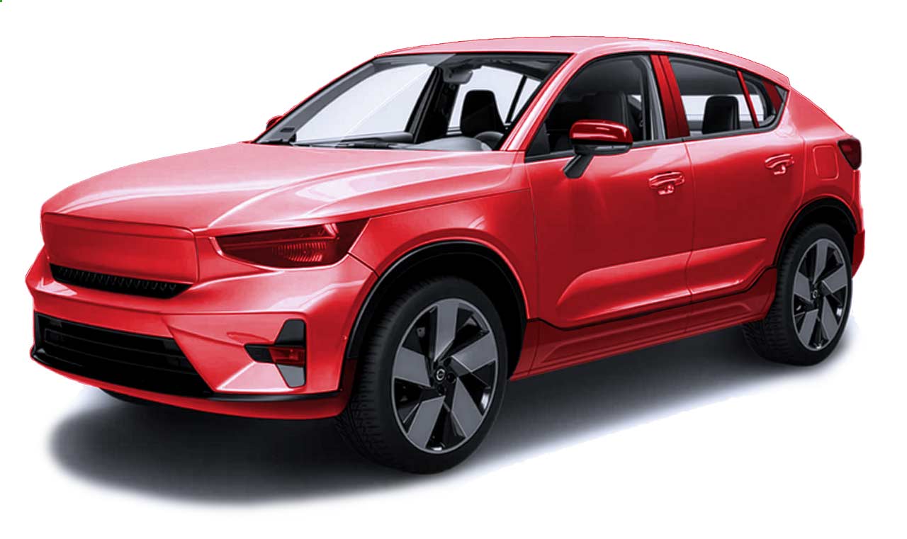Apex Detailing Solutions - Paint Protection Film (PPF) - Basic Front Protection Package - illustration with car highlighting front panels covered by the Full Vehicle package